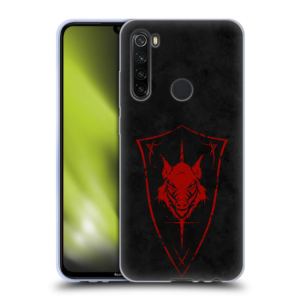 Christos Karapanos Shield Wild Boar Soft Gel Case for Xiaomi Redmi Note 8T