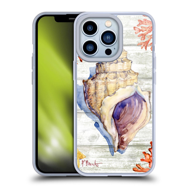 Paul Brent Ocean Bahia Shells Soft Gel Case for Apple iPhone 13 Pro