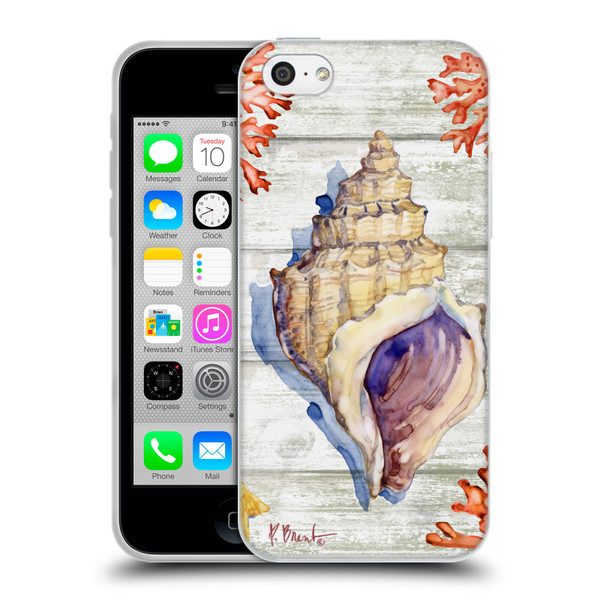 Paul Brent Ocean Bahia Shells Soft Gel Case for Apple iPhone 5c