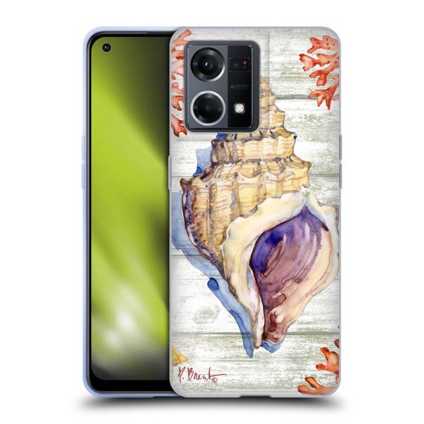 Paul Brent Ocean Bahia Shells Soft Gel Case for OPPO Reno8 4G