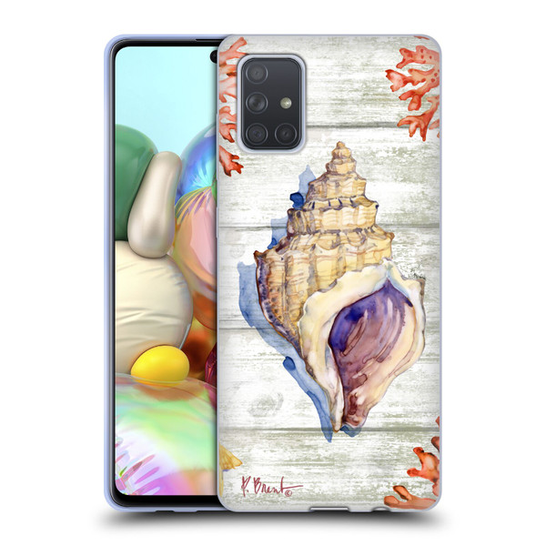 Paul Brent Ocean Bahia Shells Soft Gel Case for Samsung Galaxy A71 (2019)