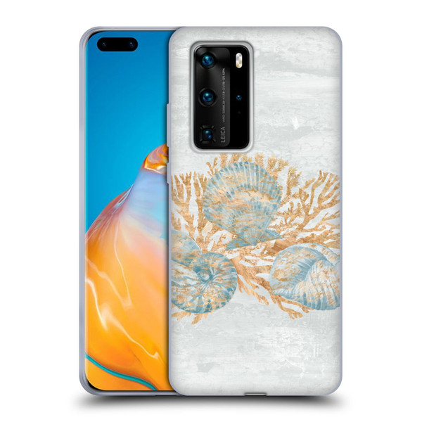 Paul Brent Sea Creatures Shells Soft Gel Case for Huawei P40 Pro / P40 Pro Plus 5G
