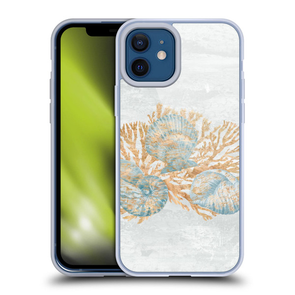 Paul Brent Sea Creatures Shells Soft Gel Case for Apple iPhone 12 / iPhone 12 Pro