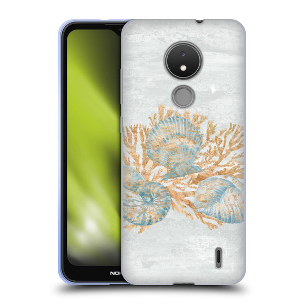 Paul Brent Sea Creatures Shells Soft Gel Case for Nokia C21