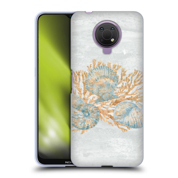 Paul Brent Sea Creatures Shells Soft Gel Case for Nokia G10