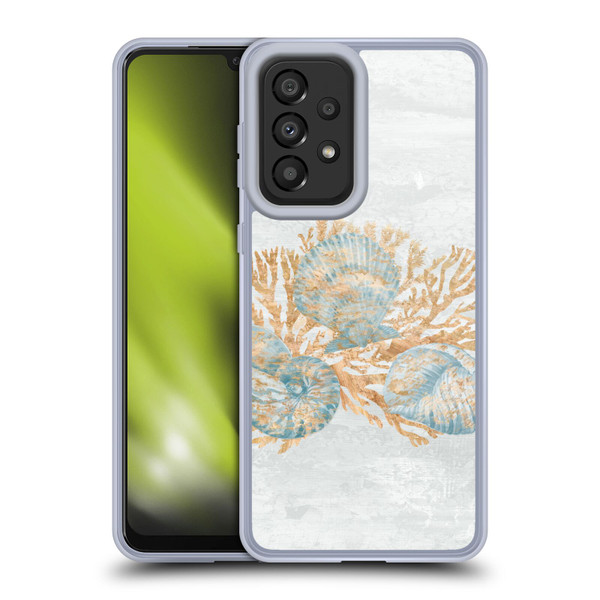 Paul Brent Sea Creatures Shells Soft Gel Case for Samsung Galaxy A33 5G (2022)