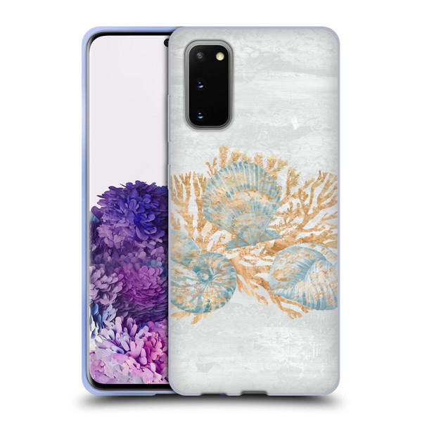 Paul Brent Sea Creatures Shells Soft Gel Case for Samsung Galaxy S20 / S20 5G