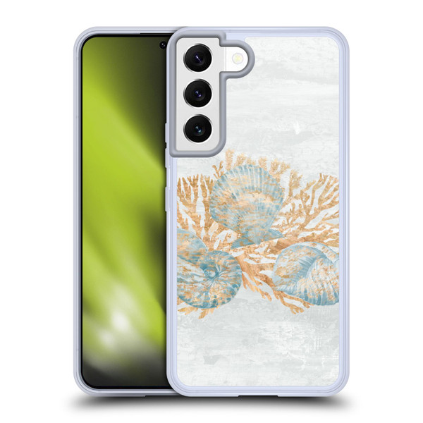 Paul Brent Sea Creatures Shells Soft Gel Case for Samsung Galaxy S22 5G