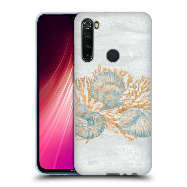 Paul Brent Sea Creatures Shells Soft Gel Case for Xiaomi Redmi Note 8T