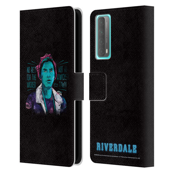 Riverdale Art Jughead Jones Leather Book Wallet Case Cover For Huawei P Smart (2021)