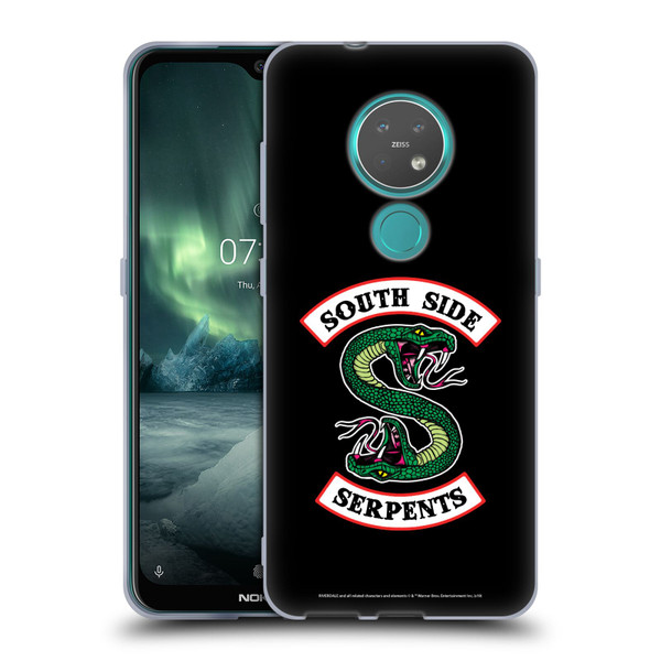 Riverdale Graphic Art South Side Serpents Soft Gel Case for Nokia 6.2 / 7.2