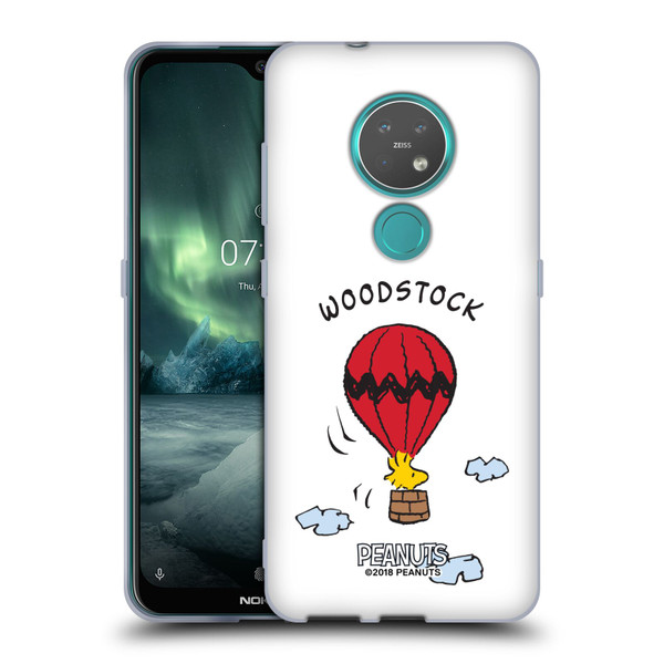 Peanuts Characters Woodstock Soft Gel Case for Nokia 6.2 / 7.2