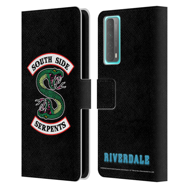 Riverdale Graphic Art South Side Serpents Leather Book Wallet Case Cover For Huawei P Smart (2021)