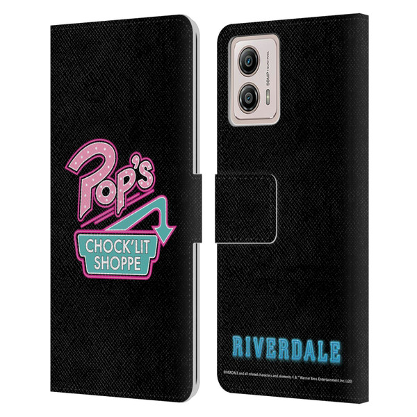 Riverdale Graphic Art Pop's Leather Book Wallet Case Cover For Motorola Moto G53 5G
