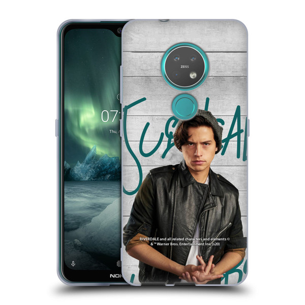 Riverdale Posters Jughead Jones 3 Soft Gel Case for Nokia 6.2 / 7.2