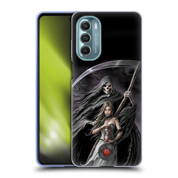 Anne Stokes Gothic Summon the Reaper Soft Gel Case for Motorola Moto G Stylus 5G (2022)
