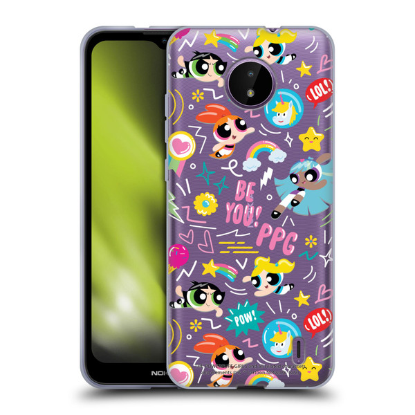 The Powerpuff Girls Graphics Icons Soft Gel Case for Nokia C10 / C20