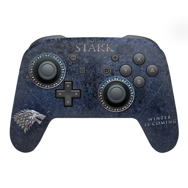HBO Game of Thrones Sigils and Graphics House Stark Vinyl Sticker Skin Decal Cover for Nintendo Switch Pro Controller