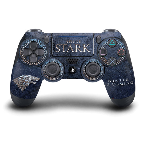 HBO Game of Thrones Sigils and Graphics House Stark Vinyl Sticker Skin Decal Cover for Sony DualShock 4 Controller