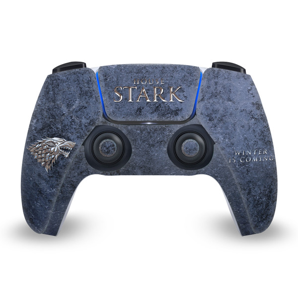 HBO Game of Thrones Sigils and Graphics House Stark Vinyl Sticker Skin Decal Cover for Sony PS5 Sony DualSense Controller