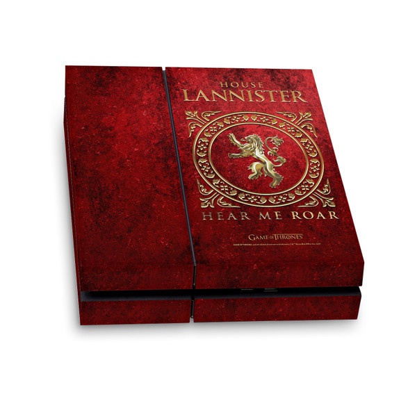 HBO Game of Thrones Sigils and Graphics House Lannister Vinyl Sticker Skin Decal Cover for Sony PS4 Console