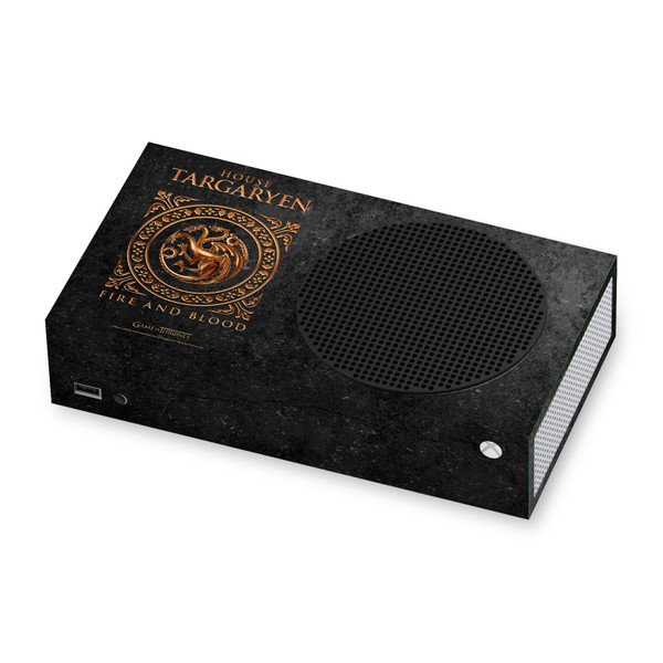 HBO Game of Thrones Sigils and Graphics House Targaryen Vinyl Sticker Skin Decal Cover for Microsoft Xbox Series S Console