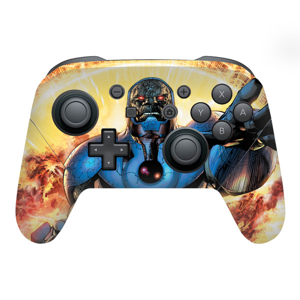 Justice League DC Comics Comic Book Covers Darkseid New 52 #6 Vinyl Sticker Skin Decal Cover for Nintendo Switch Pro Controller