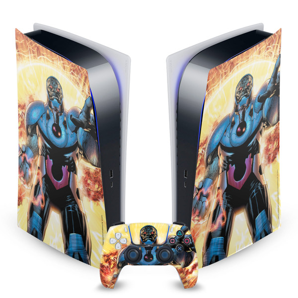 Justice League DC Comics Comic Book Covers Darkseid New 52 #6 Vinyl Sticker Skin Decal Cover for Sony PS5 Digital Edition Bundle