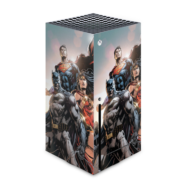 Justice League DC Comics Comic Book Covers Rebirth Trinity #1 Vinyl Sticker Skin Decal Cover for Microsoft Xbox Series X