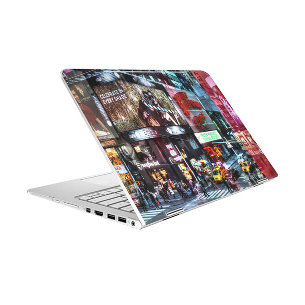 Haroulita Places Time Square Vinyl Sticker Skin Decal Cover for HP Spectre Pro X360 G2