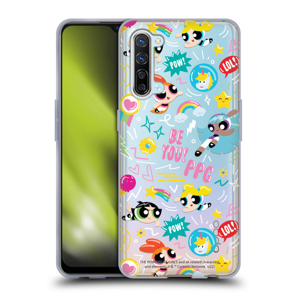 The Powerpuff Girls Graphics Icons Soft Gel Case for OPPO Find X2 Lite 5G