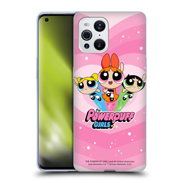 The Powerpuff Girls Graphics Group Soft Gel Case for OPPO Find X3 / Pro