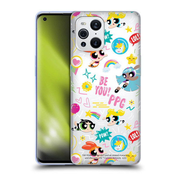 The Powerpuff Girls Graphics Icons Soft Gel Case for OPPO Find X3 / Pro