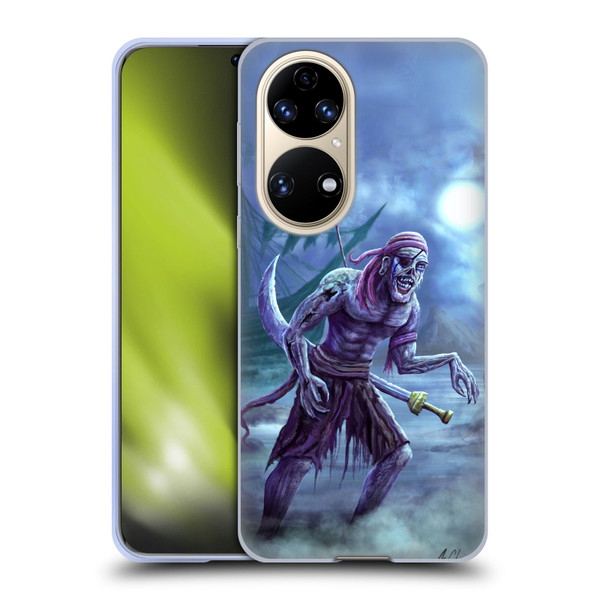 Anthony Christou Art Zombie Pirate Soft Gel Case for Huawei P50