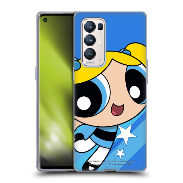 The Powerpuff Girls Graphics Bubbles Soft Gel Case for OPPO Find X3 Neo / Reno5 Pro+ 5G