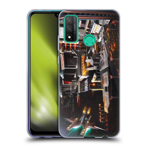 Anthony Christou Art Space Station Soft Gel Case for Huawei P Smart (2020)