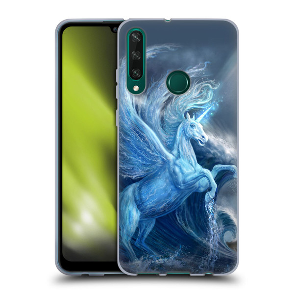 Anthony Christou Art Water Pegasus Soft Gel Case for Huawei Y6p