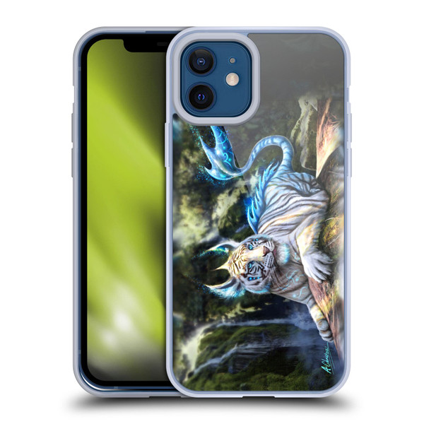 Anthony Christou Art Water Tiger Soft Gel Case for Apple iPhone 12 / iPhone 12 Pro
