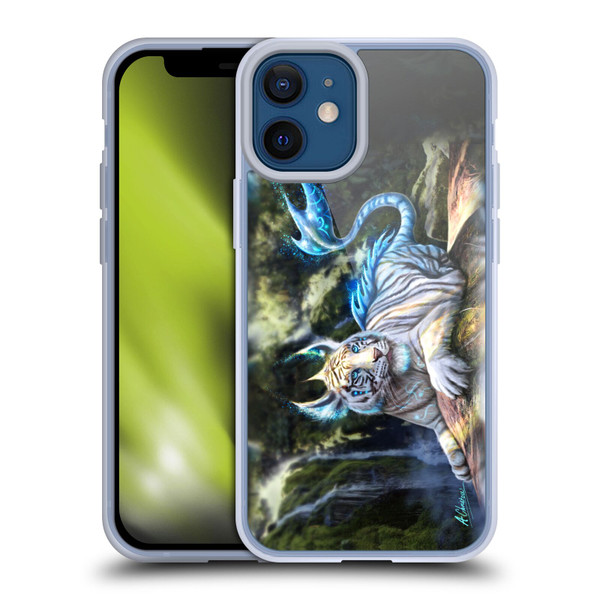 Anthony Christou Art Water Tiger Soft Gel Case for Apple iPhone 12 Mini
