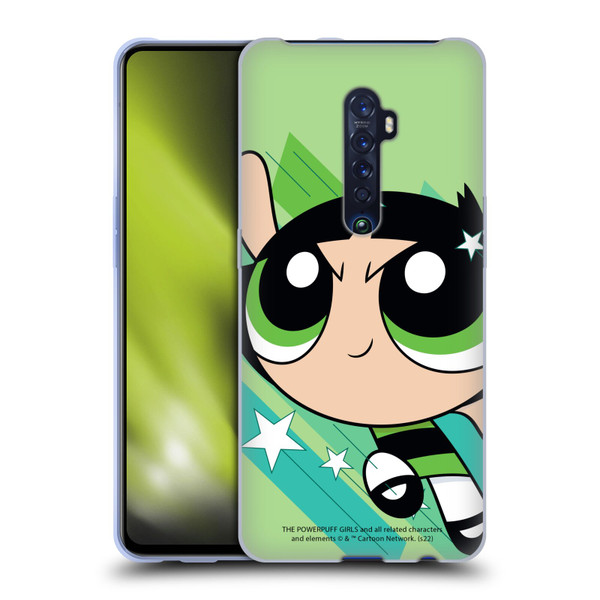 The Powerpuff Girls Graphics Buttercup Soft Gel Case for OPPO Reno 2