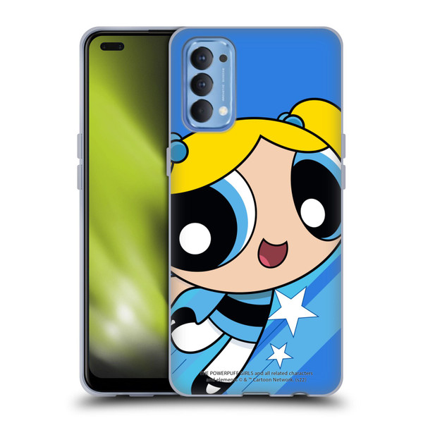 The Powerpuff Girls Graphics Bubbles Soft Gel Case for OPPO Reno 4 5G