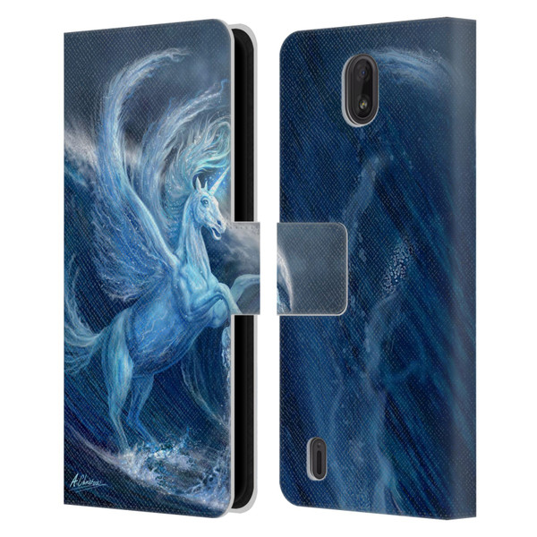 Anthony Christou Art Water Pegasus Leather Book Wallet Case Cover For Nokia C01 Plus/C1 2nd Edition