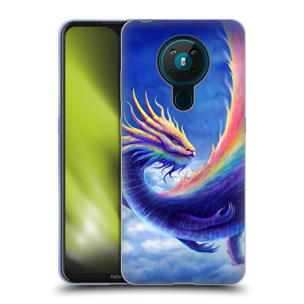 Anthony Christou Art Rainbow Dragon Soft Gel Case for Nokia 5.3