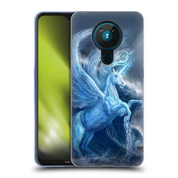 Anthony Christou Art Water Pegasus Soft Gel Case for Nokia 5.3