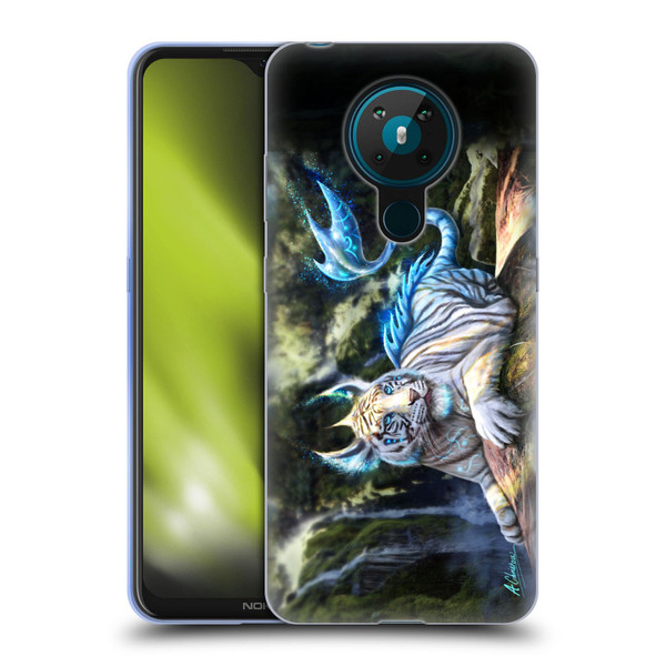 Anthony Christou Art Water Tiger Soft Gel Case for Nokia 5.3