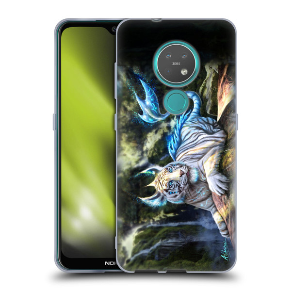 Anthony Christou Art Water Tiger Soft Gel Case for Nokia 6.2 / 7.2