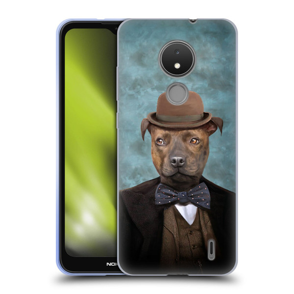 Anthony Christou Art Sir Edmund Bulldog Soft Gel Case for Nokia C21