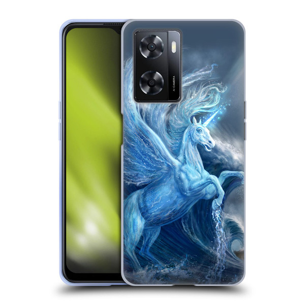 Anthony Christou Art Water Pegasus Soft Gel Case for OPPO A57s