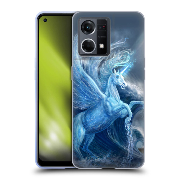 Anthony Christou Art Water Pegasus Soft Gel Case for OPPO Reno8 4G