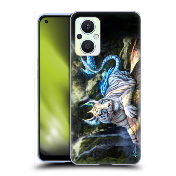 Anthony Christou Art Water Tiger Soft Gel Case for OPPO Reno8 Lite